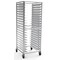 Lockwood Manufacturing Full Height 20 Tray Rack, Adjust Slides, 3" Centers, 17"-23" Wide Pans RR69-UA20 - alternate 1